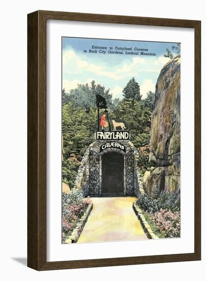 Fairy Land Caverns, Lookout Mountain-null-Framed Art Print