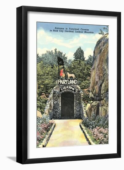 Fairy Land Caverns, Lookout Mountain-null-Framed Art Print
