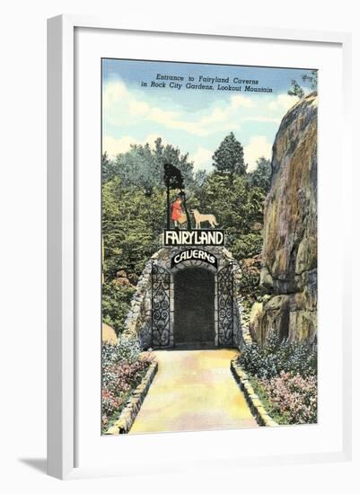 Fairy Land Caverns, Lookout Mountain-null-Framed Art Print