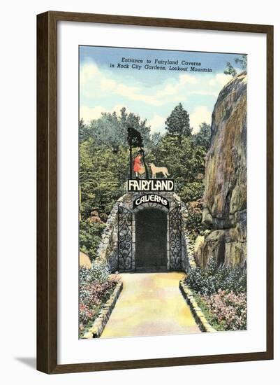 Fairy Land Caverns, Lookout Mountain-null-Framed Art Print