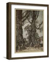 Fairy Lantern Bearers-Arthur Rackham-Framed Photographic Print