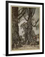 Fairy Lantern Bearers-Arthur Rackham-Framed Photographic Print