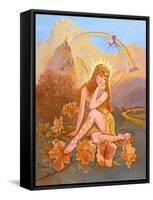 Fairy of Fantasy-Judy Mastrangelo-Framed Stretched Canvas