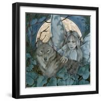 Fairy of the Night-Linda Ravenscroft-Framed Giclee Print