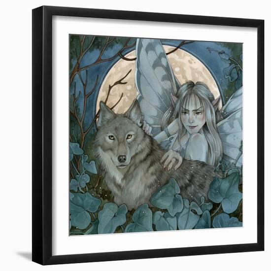 Fairy of the Night-Linda Ravenscroft-Framed Giclee Print