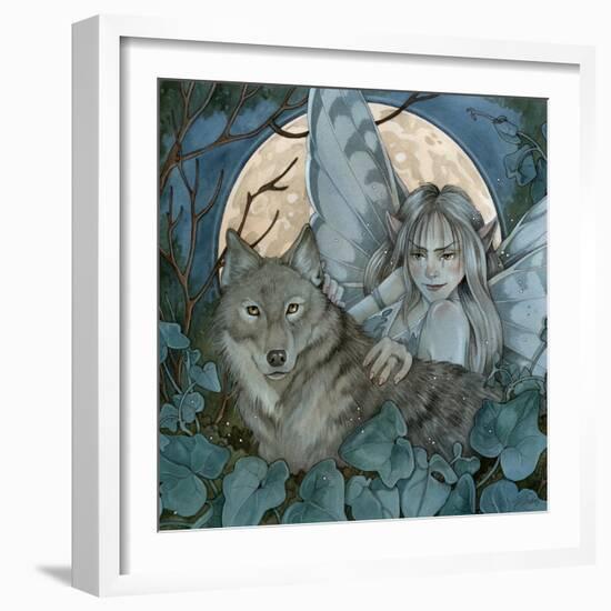 Fairy of the Night-Linda Ravenscroft-Framed Giclee Print