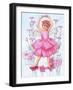 Fairy of the Pinks-Judy Mastrangelo-Framed Giclee Print