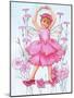 Fairy of the Pinks-Judy Mastrangelo-Mounted Giclee Print