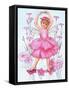 Fairy of the Pinks-Judy Mastrangelo-Framed Stretched Canvas