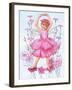 Fairy of the Pinks-Judy Mastrangelo-Framed Giclee Print