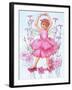 Fairy of the Pinks-Judy Mastrangelo-Framed Giclee Print