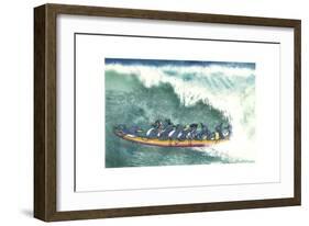 Fairy Penguins Surfing-FS Studio-Framed Giclee Print