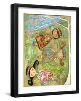 Fairy Princess Nap-Wyanne-Framed Giclee Print