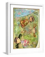 Fairy Princess Nap-Wyanne-Framed Giclee Print