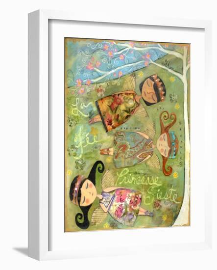 Fairy Princess Nap-Wyanne-Framed Giclee Print