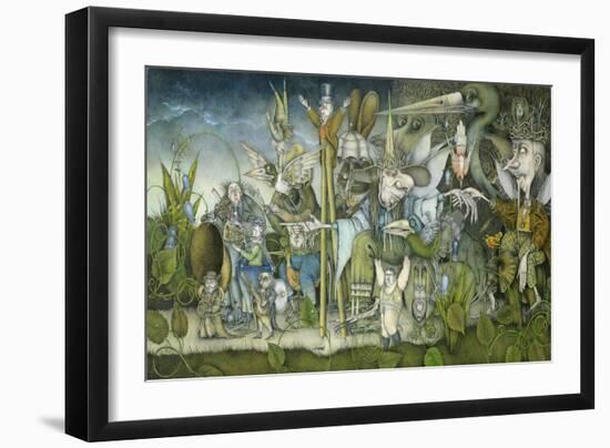 Fairy Procession-Wayne Anderson-Framed Giclee Print