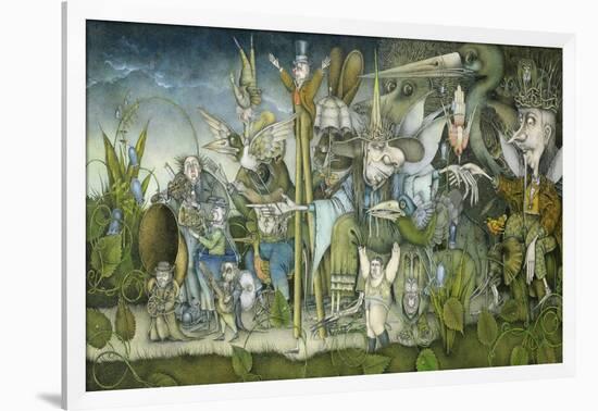 Fairy Procession-Wayne Anderson-Framed Giclee Print