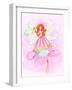 Fairy Red Hair-null-Framed Art Print