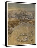 Fairy Ring-Arthur Rackham-Framed Stretched Canvas