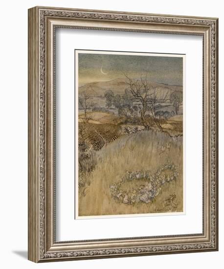 Fairy Ring-Arthur Rackham-Framed Art Print