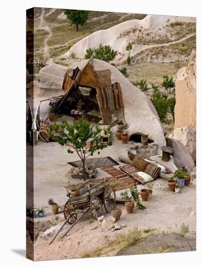 Fairy Stack Home, Cappadocia, Turkey-Joe Restuccia III-Stretched Canvas