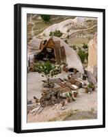 Fairy Stack Home, Cappadocia, Turkey-Joe Restuccia III-Framed Premium Photographic Print