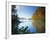 Fairy Stone Lake, Fairy Stone State Park, Virginia, USA-Charles Gurche-Framed Photographic Print