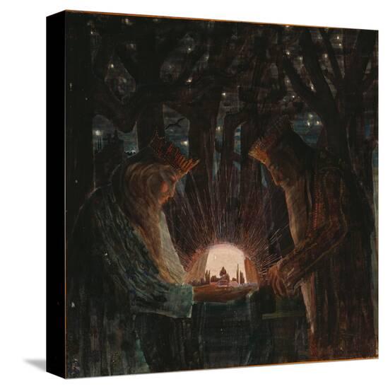 Stretched Canvas Print, , large