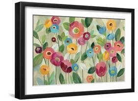 Fairy Tale Flowers V-Silvia Vassileva-Framed Art Print