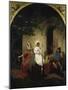 Fairy-Tale Scene, C. 1860-Edward Jakob Von Steinle-Mounted Giclee Print