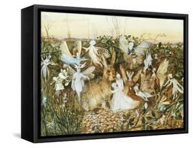 Fairy Twilight-John Anster Fitzgerald-Framed Stretched Canvas