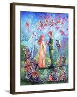 Fairy Wedding-Judy Mastrangelo-Framed Giclee Print