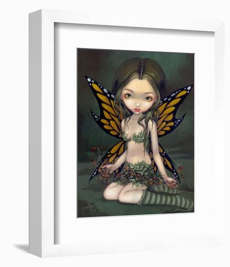 Fairy with Dried Flowers-Jasmine Becket-Griffith-Framed Art Print