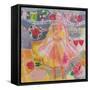Fairy with Hearts and Flowers, 2006-Hilary Simon-Framed Stretched Canvas