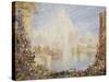 Fairyland Castle-Thomas Edwin Mostyn-Stretched Canvas