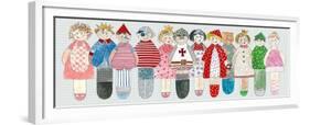 Fairytale Character Dolls-Effie Zafiropoulou-Framed Giclee Print