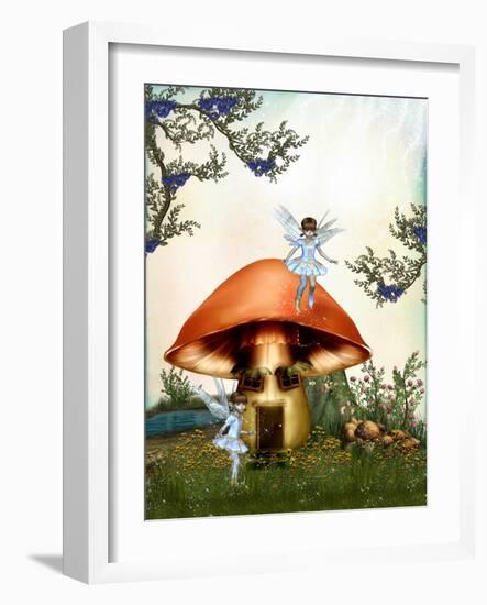 Fairytale-justdd-Framed Art Print