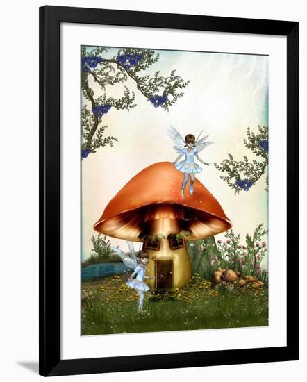 Fairytale-justdd-Framed Art Print