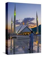 Faisal Mosque, Islamabad, Pakistan-Michele Falzone-Stretched Canvas