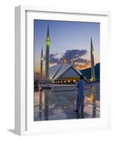 Faisal Mosque, Islamabad, Pakistan-Michele Falzone-Framed Photographic Print