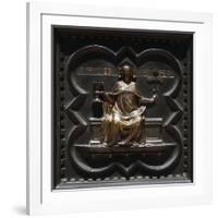 Faith, Bronze Panels-Andrea Pisano-Framed Giclee Print