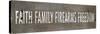 Faith Family Firearms Freedom-null-Stretched Canvas