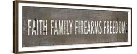 Faith Family Firearms Freedom-null-Framed Premium Giclee Print