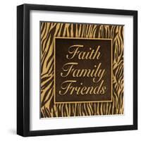 Faith, Family, Friends II-Todd Williams-Framed Art Print