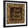 Faith, Family, Friends II-Todd Williams-Framed Art Print