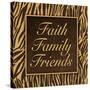 Faith, Family, Friends II-Todd Williams-Stretched Canvas