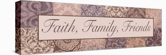 Faith, Family, Friends-Todd Williams-Stretched Canvas
