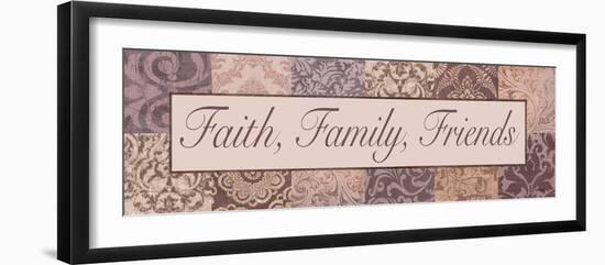 Faith, Family, Friends-Todd Williams-Framed Photographic Print