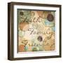 Faith Family Friends-N Harbick-Framed Art Print