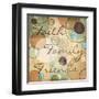 Faith Family Friends-N Harbick-Framed Art Print